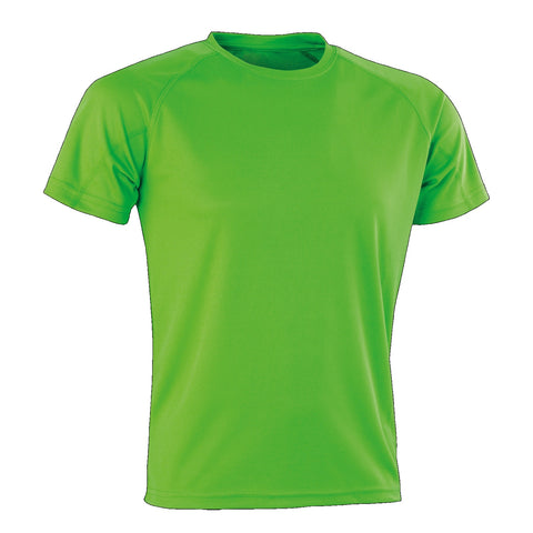 Image of Adults Spiro Impact Tee, Colour: Lime