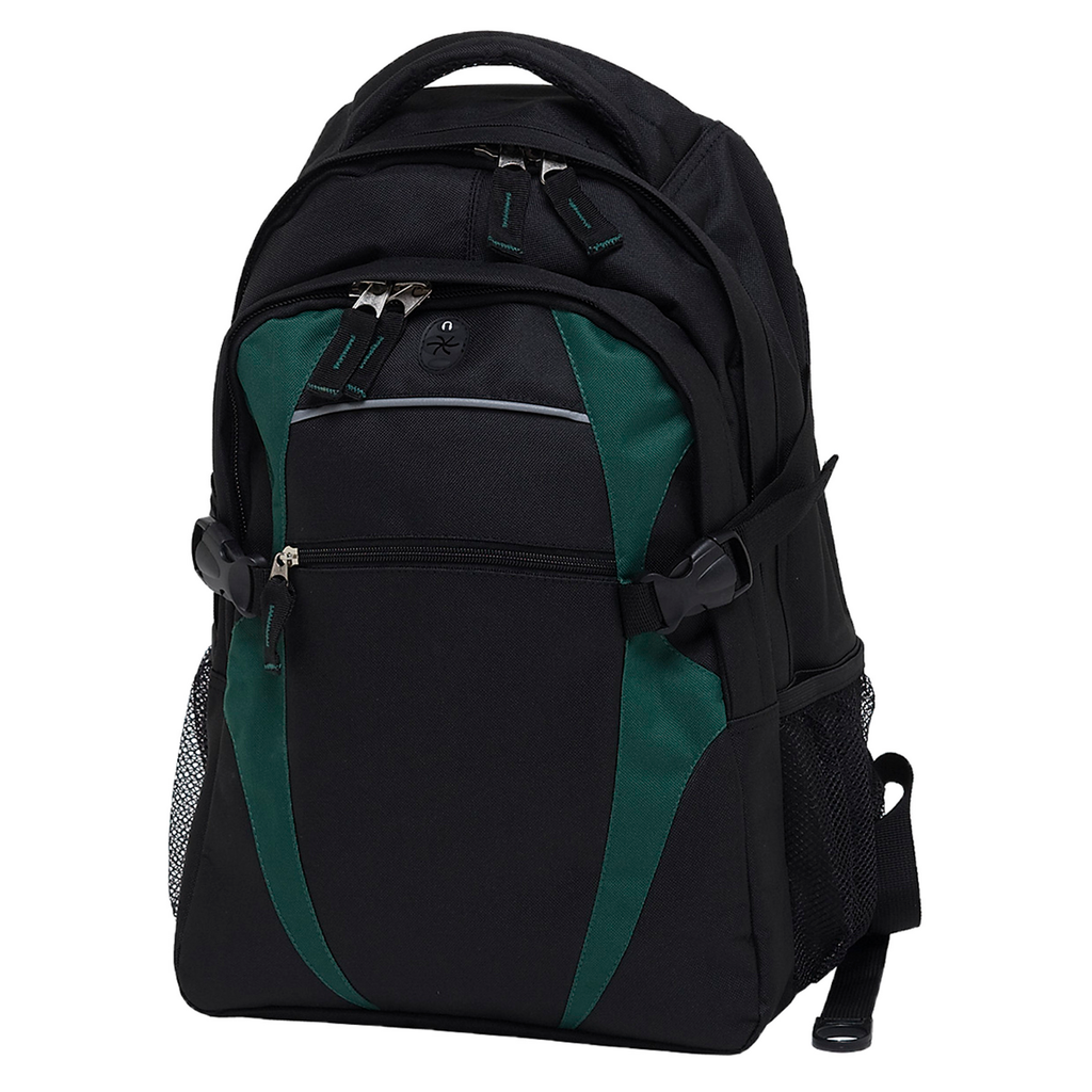 Spliced Zenith Backpack, Colour: Black/Green