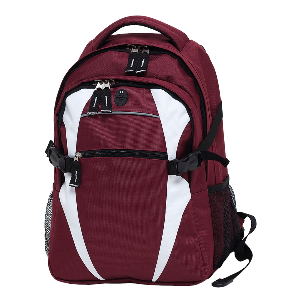 Spliced Zenith Backpack, Colour: Maroon/White