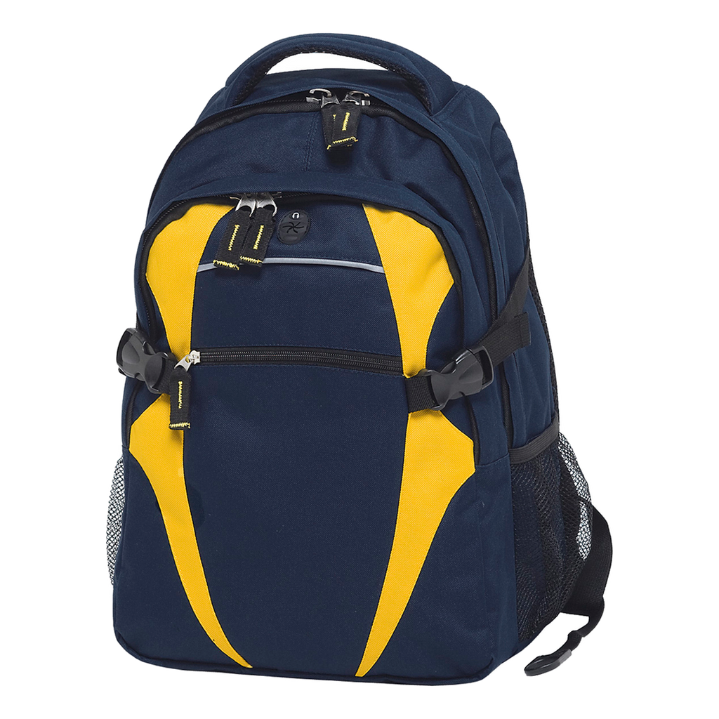 Spliced Zenith Backpack, Colour: Navy/Gold