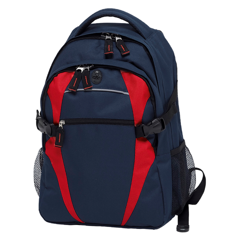 Image of Spliced Zenith Backpack, Colour: Navy/Red