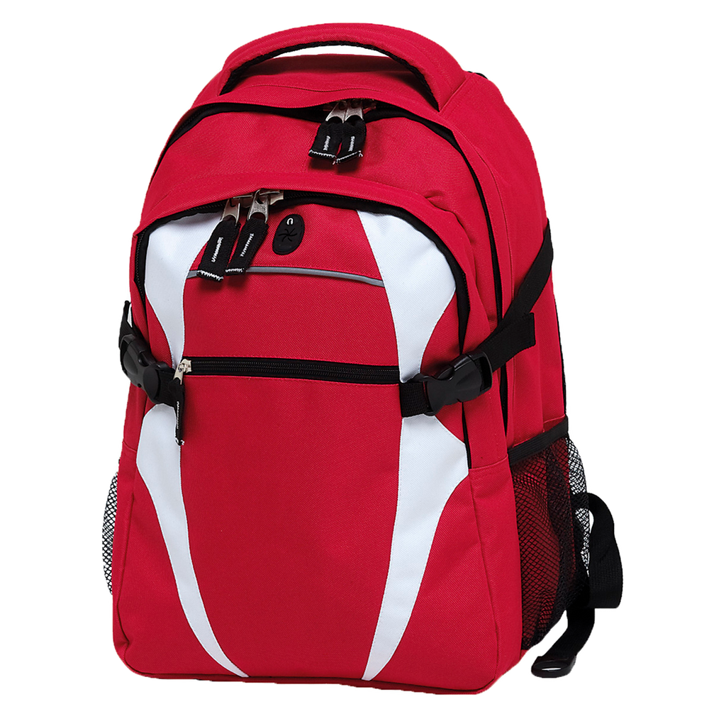 Spliced Zenith Backpack, Colour: Red/White