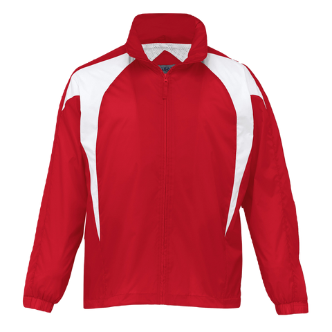 Image of Kids Spliced Zenith Jacket, Colour: Red/White