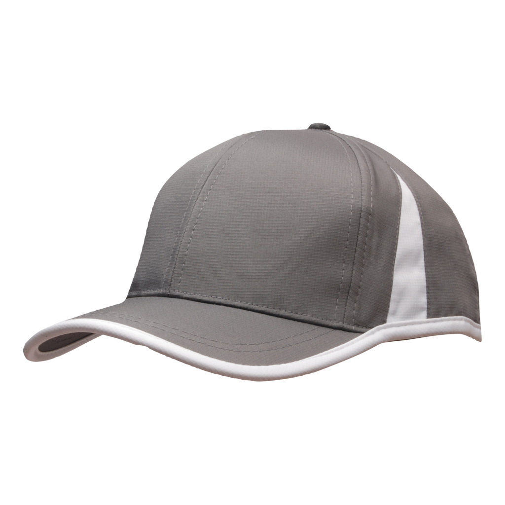 Sports Ripstop with Inserts and Trim, Colour: Charcoal/White