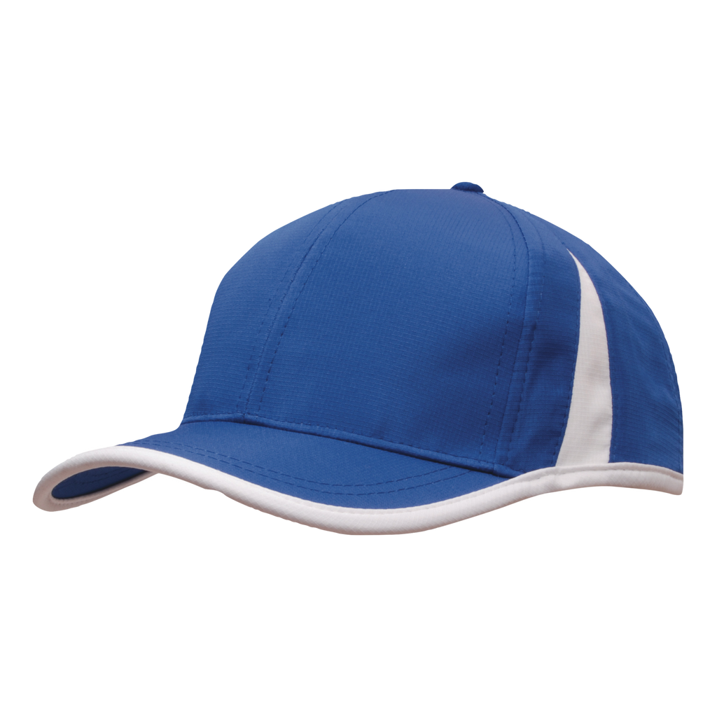 Sports Ripstop with Inserts and Trim, Colour: Royal/White