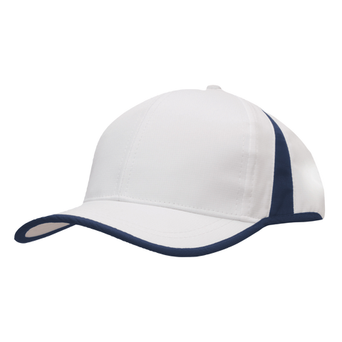 Image of Sports Ripstop with Inserts and Trim, Colour: White/Navy