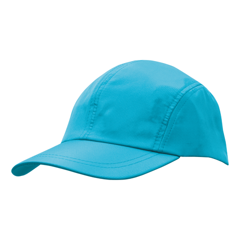 Image of Sports Ripstop with Towelling Sweatband, Colour: Cyan