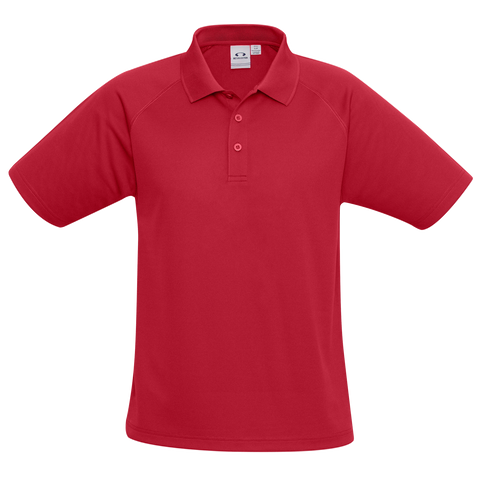 Image of Kids Sprint Polo, Colour: Red