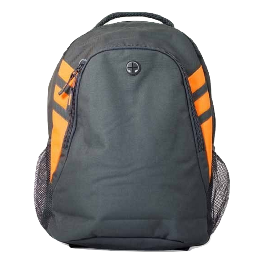 Tasman Backpack, Colour: Slate/Neon Orange