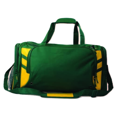 Image of Tasman Sports Bag, Colour: Bottle/Gold